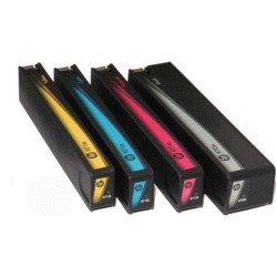 HP 970XL 971XL FULL SET- BLACK, CYAN, MAGENTA, YELLOW INK CARTRIDGES