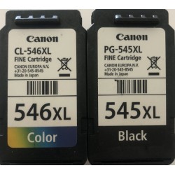 Canon  PG-545XL Black & CL-546XL Colour  Ink Cartridges