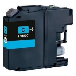 Brother LC123 Cyan Ink Cartridge 